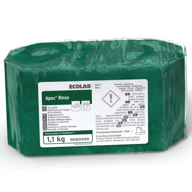 Koncentruota skalavimo priemonė indaplovėms SMARTPOWER (APEX) RINSE N POWER,1,1 kg blokais