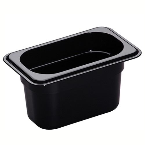 Indas maistui laikyti CAMBRO (juodas) (GN1 9 - 10,8 x 17,6 cm, h-10 cm, 0,85 l)