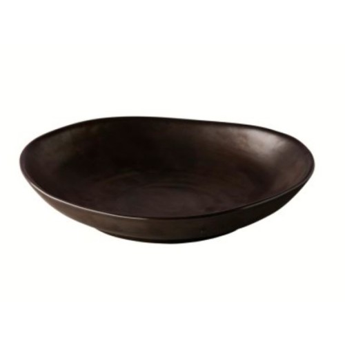 Lėkštė gili Metallic ø24cm, juodos sp.