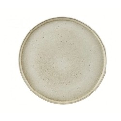 Lėkštė Rustico Oyster pakeltais kraštais ø26,5 cm