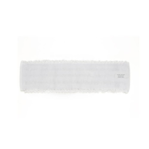 Grindų šluostė Loop 40 x 13 cm, baltos sp., mikrofibrinė su kišenėmis ir spec. atvartais