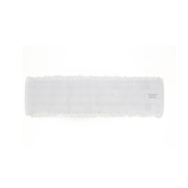 Grindų šluostė Loop 40 x 13 cm, baltos sp., mikrofibrinė su kišenėmis ir spec. atvartais