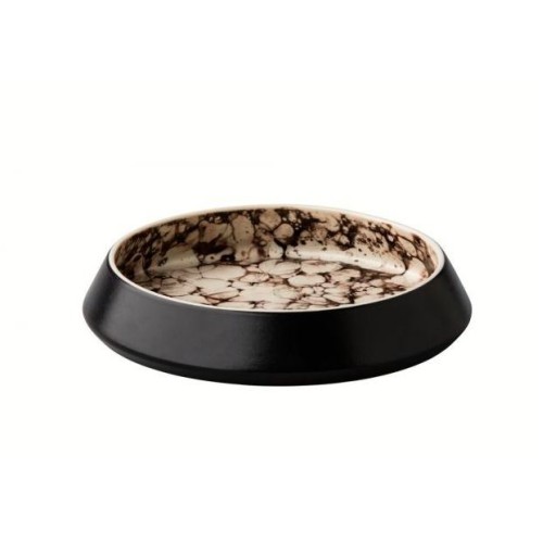 Gili lėkštė Bubble Black ø20x3,8cm, 750ml, 12 vnt. dėž.