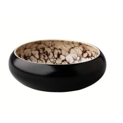 Gili lėkštė Bubble Black ø16x6,5cm, 1250ml, 12 vnt. dėž.