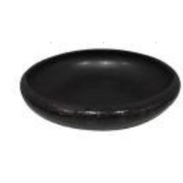 Dubenėlis Black Satin ø17x4,6cm, 450ml, juodas, 4 vnt. dėž.