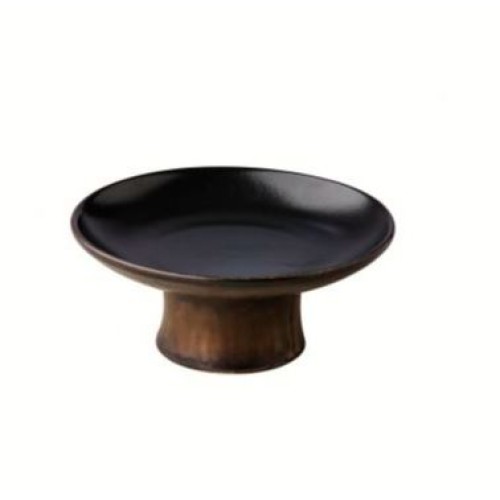 Lėkštė Black Satin su paaukštinimu ø20,3x8,7cm, 500ml, 12 vnt. dėž.