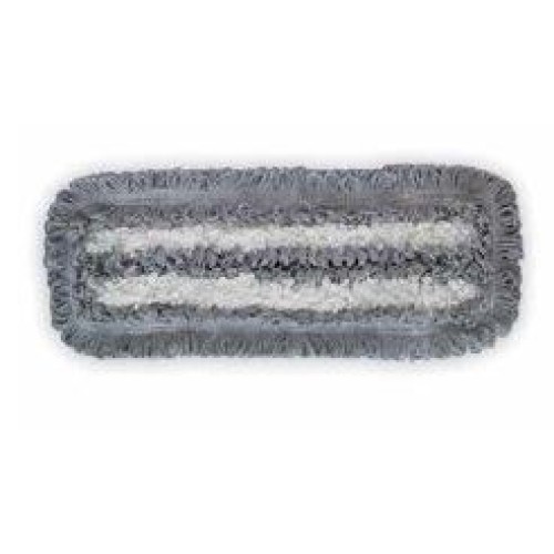 Grindų šluostė Grey 50x17 cm, mikrofibrinė, su kišenėmis ir atvartais