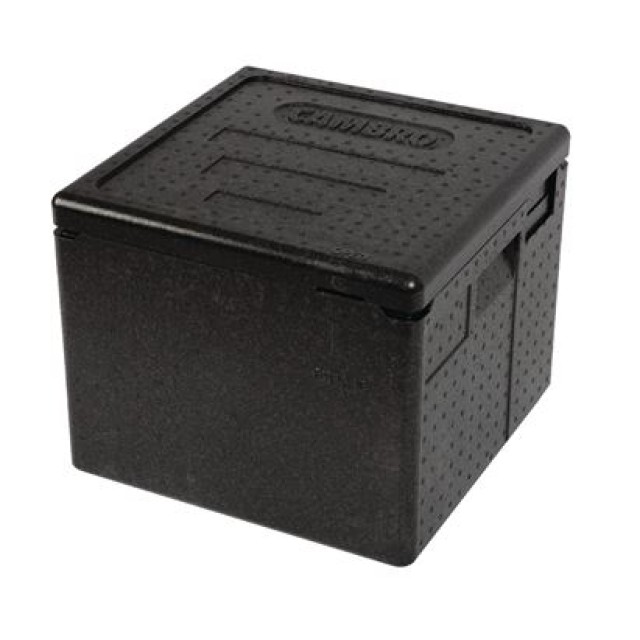 EPP dėžė picai PizzaBox juoda, 41x41x33,9 cm