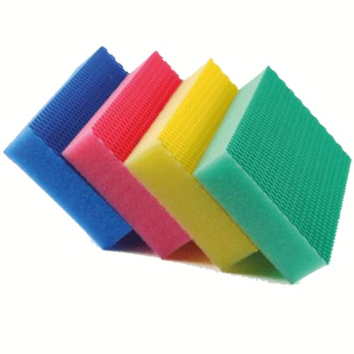 Šveitimo kempinės COLOR CLEAN HACCP 4vnt. pak., raudona