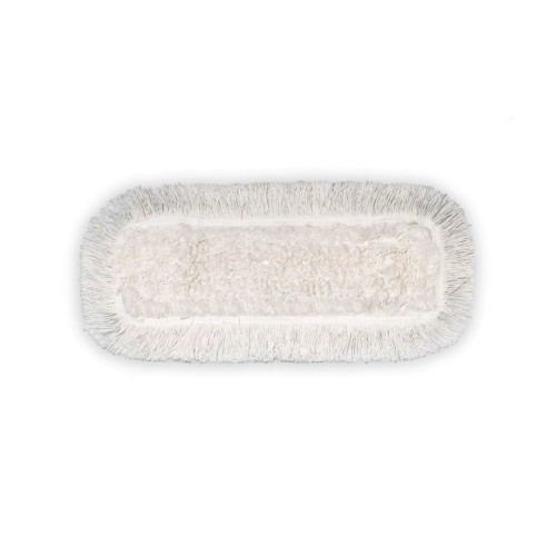 Grindų šluostė Copo 40x13cm, su kišenėmis ir spec. atvartais, baltos sp.