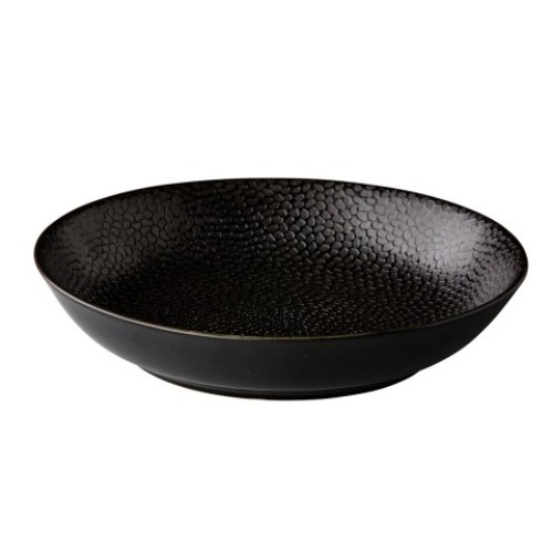 Lėkštė Q Authentic Honeycomb ø21 cm, juodos sp.