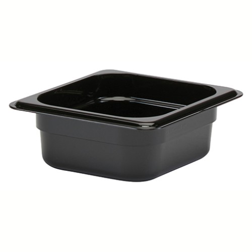 Indas maistui laikyti CAMBRO (juodas) (GN1 6-16,2 x 17,6 cm, h-6,5 cm, 1,0 l)
