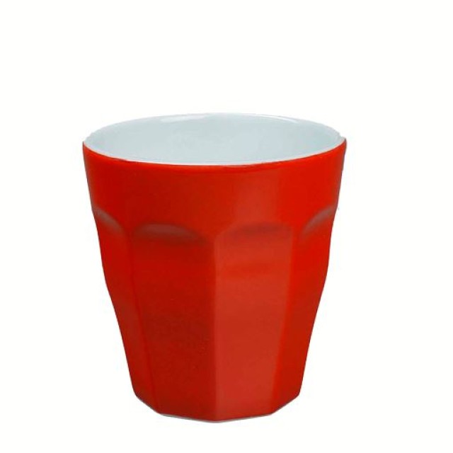 Stiklinė Cafelegante 80ml, raudona