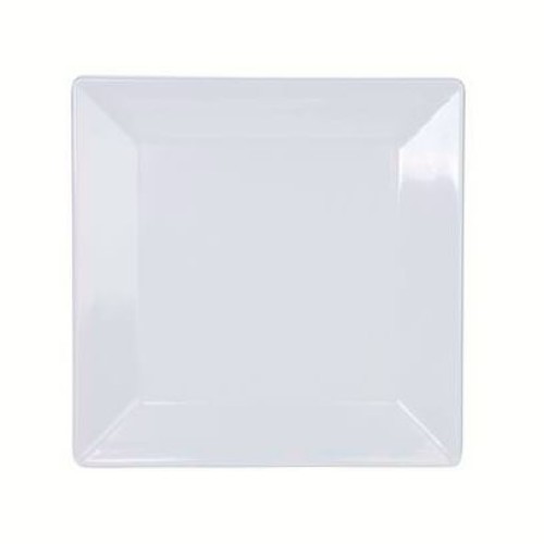 Lėkštė Global 26,7x3,2cm, kvadratinė, melamino, balta