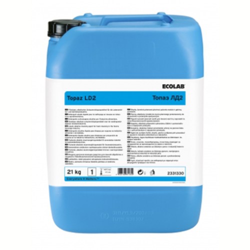 Silpnai šarminė neutrali plovimo putomis priemonė P3-TOPAZ LD2 21 kg, maisto pramonei