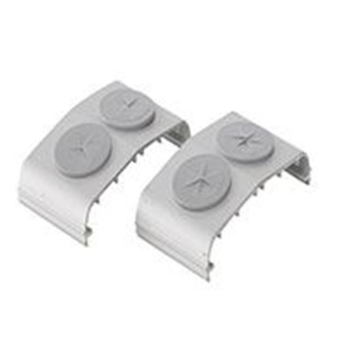 Spaustukas Velcro baltas