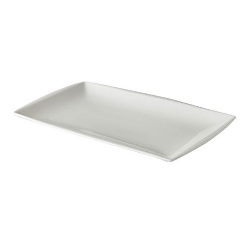 Lėkštė Q Fine China Cloud 35,6x24cm, balta