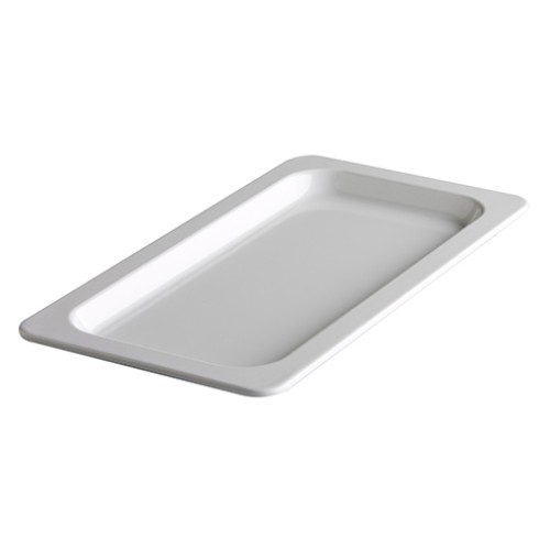 Padėklas GN1 2 melamino, 32x26 cm; h-2cm, baltas