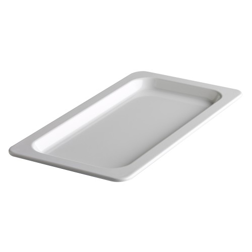 Padėklas GN1 3 melamino, 32x17.5 cm; h-2cm, baltas