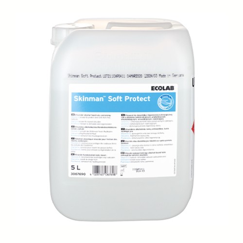 Rankų dezinfekavimo priemonė SKINMAN SOFT PROTECT (5l)