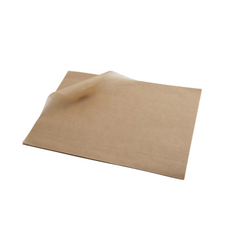Sviestinis popierius Brown 25x20cm, 1000 vnt. pak.
