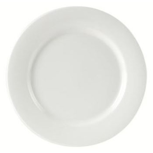Lėkštė plokščia 23cm, balta