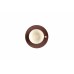 Lėkštutė su puodeliu Porland Legacy Copper 80ml, bronzinės sp.