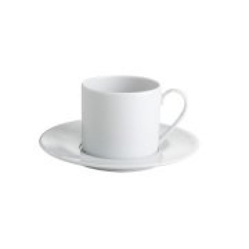 Puodelis su lėkštute espresso Porland Gastronomy ø12cm, baltos sp.