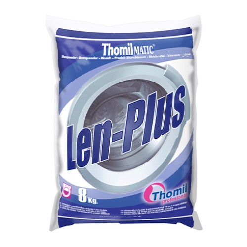 Skalbimo milteliai THOMILMATIC Len-Plus 8 kg