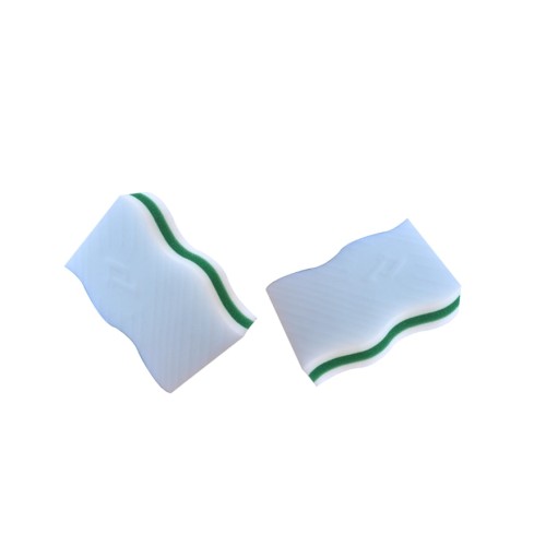 Minkšta lanksti kempinė MAGIC NANO žalia,10x6,3x3cm, su melaminu, poliuretanu (stiklui, odai, plastikui, nerūdijančiam plienui)