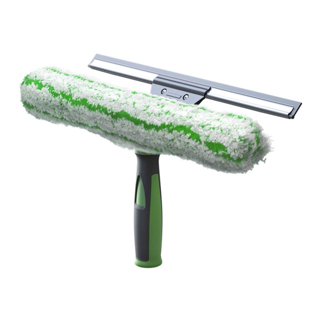 Valytuvo langams ir nubraukėjo komplektas Technoduo 45 cm, su šluoste