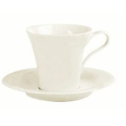 Puodelis su lėkštute espresso Oasis 60 ml, kreminės sp.