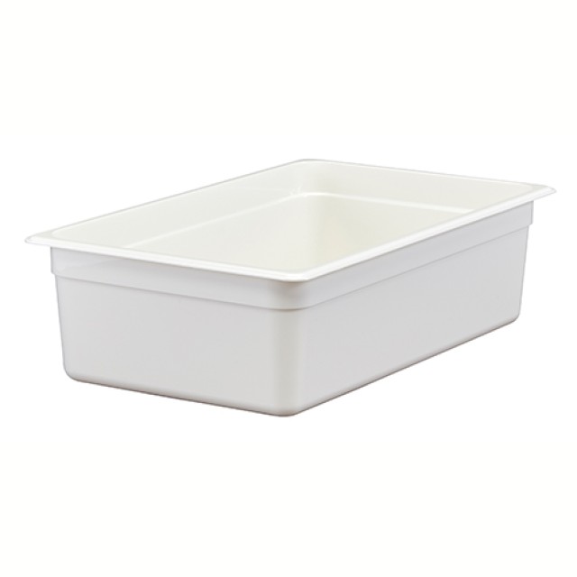 Indas maistui laikyti CAMBRO (baltas polikarb.) (GN1 1-32.5x53cm, h-15cm, 19.5l)