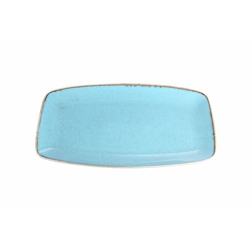 Stačiakampė Lėkštė Porland Seasons Turquoise 31x18 cm, turkio sp.
