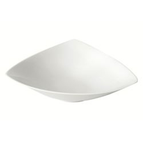 Dubuo trikampio formos Porland Gastronomy Lotus ø40 cm, baltos sp.
