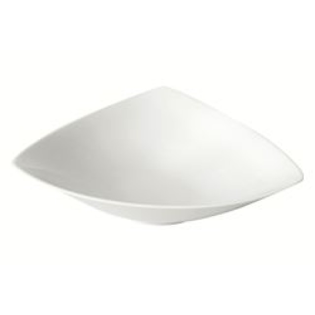 Dubuo trikampio formos Porland Gastronomy Lotus ø40 cm, baltos sp.