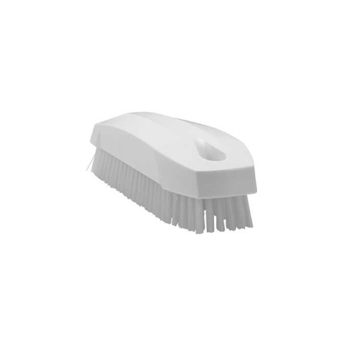 Šepetėlis nagams, šveitimui Vikan 118x54x38mm, minkštas, baltas