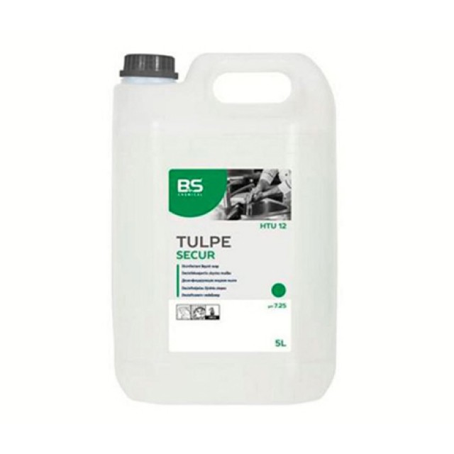Plovimo dezinfekcijos priemonė rankoms Tulpe Secur (5l)
