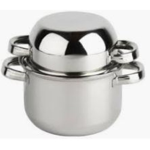 Puodas midijoms su dangčiu 17x11,5cm 1,7L, nerūd. plieno
