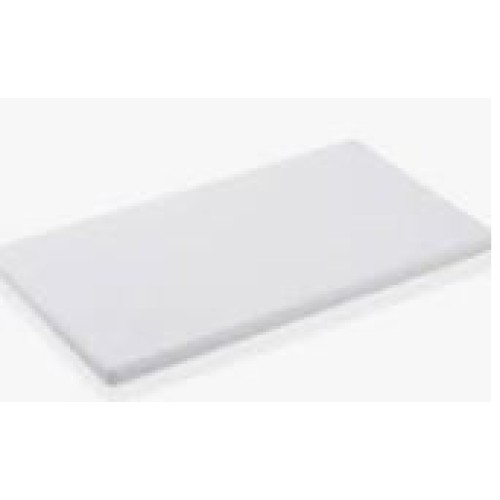 Pjaustymo lenta su grioveliu 50x30x2 cm, balta, polipropileno