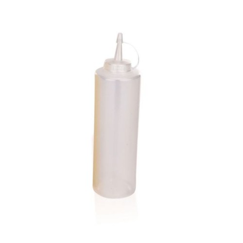 Buteliukas padažui 450 ml, baltas, polietileno