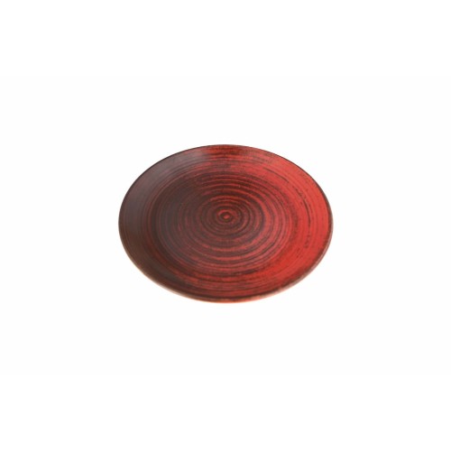 Lėkštė Porland Ethos Lykke ø17 cm, raudonos sp.