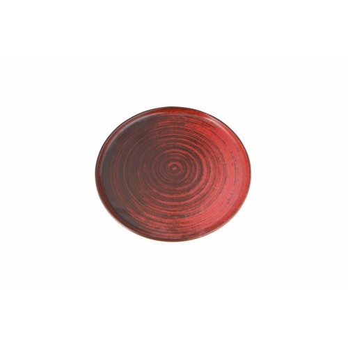 Lėkštė Porland Ethos Lykke ø18 cm, raudonos sp.