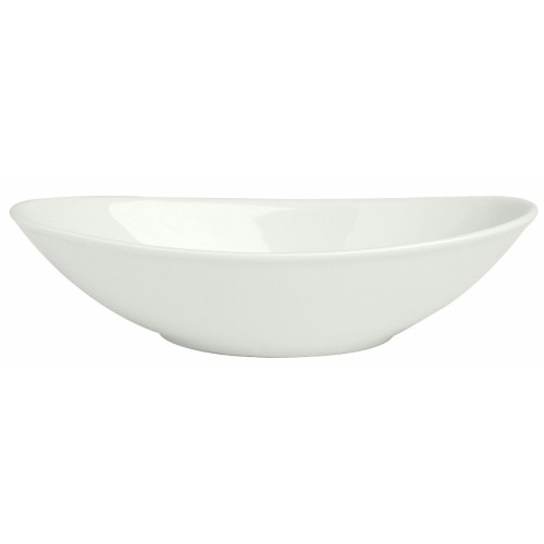 Lėkštė Porland Oval Bowl ø25 cm, baltos sp.