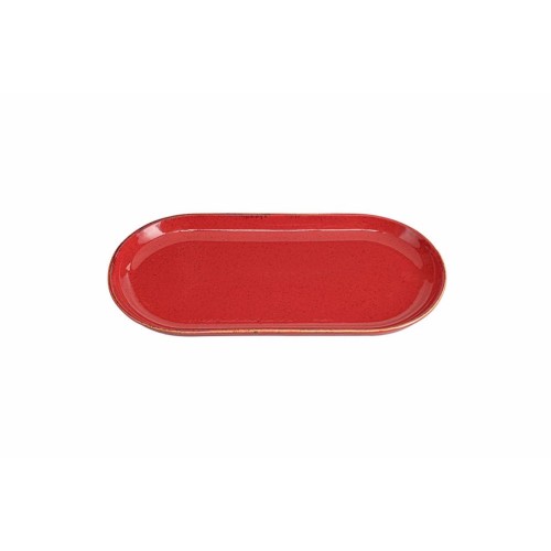 Ovali lėkštė Porland Seasons Red ø30 cm, raudonos sp.