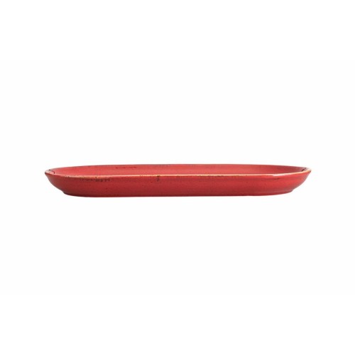 Ovali lėkštė Porland Seasons Red ø30 cm, raudonos sp.