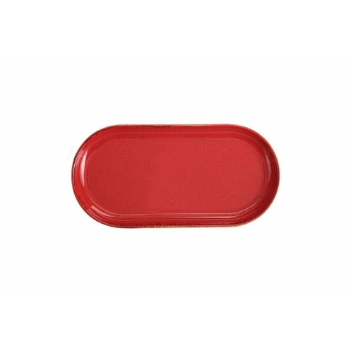 Ovali lėkštė Porland Seasons Red ø30 cm, raudonos sp.