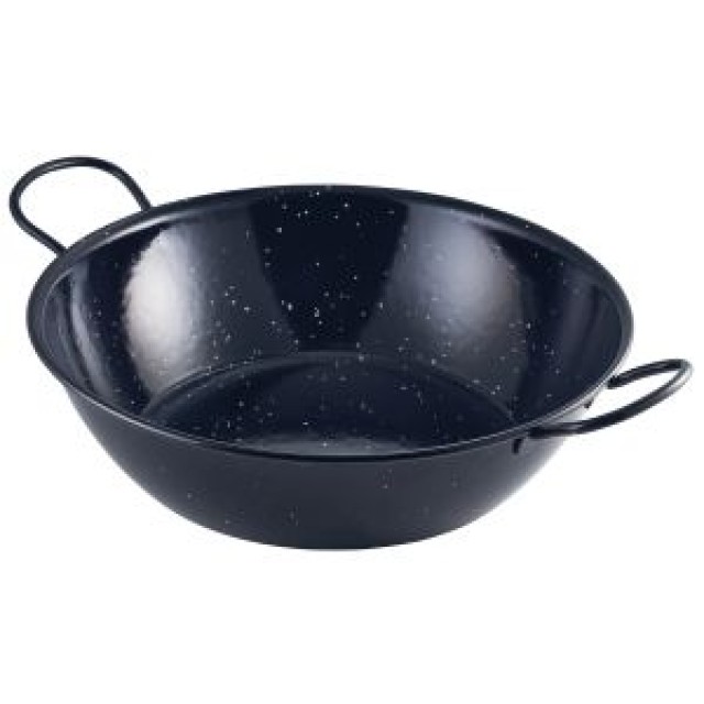 Dubenėlis - keptuvė su rankenėlėmis, emaliuotas maisto pateikimui, 3000ml, ø30x8,4cm