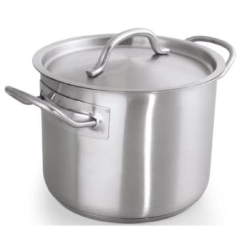 Puodas su dangčiu ø28cm, 11l, nerūd. plieno