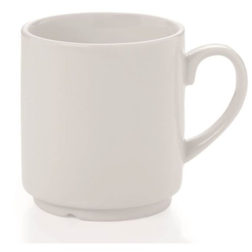 Puodelis Hamburg 250 ml, Ø7,6 cm, h-8,5 cm, baltos sp.